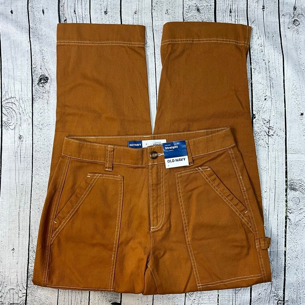 OLD NAVY High Rise Straight Leg Pants